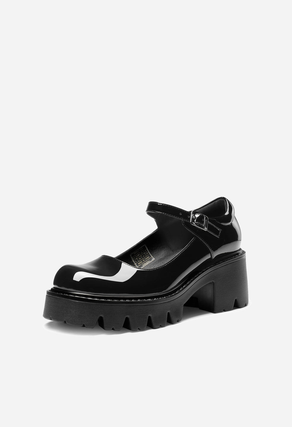 Zapatos de salón Mary Jane con plataforma gruesa de mujer