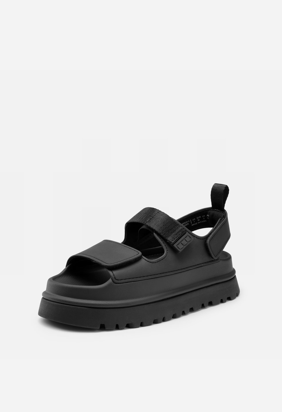 Sandalias de plataforma con tiras gruesas antideslizantes de mujer