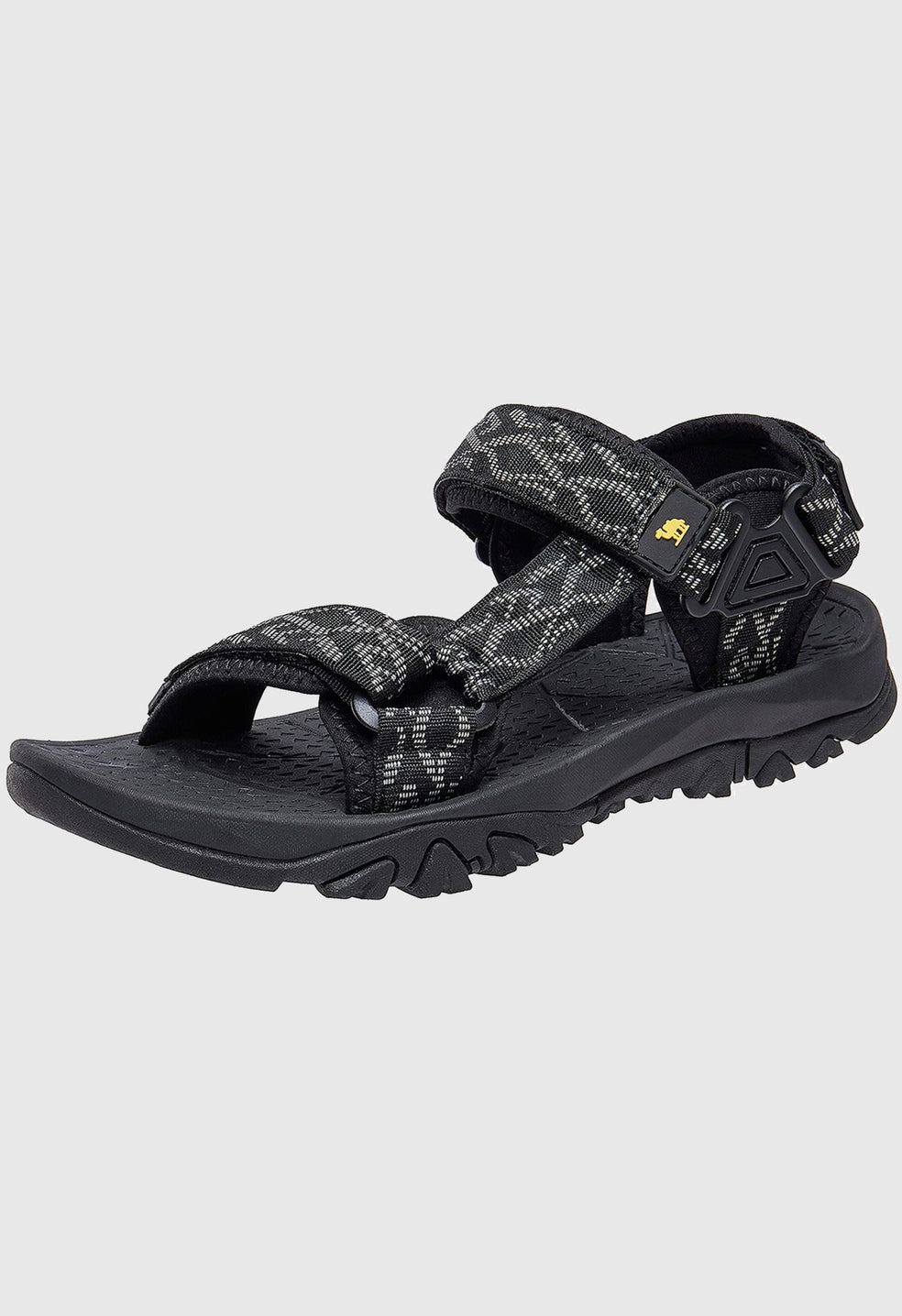 Sandalias deportivas de exterior negras de punta abierta de verano de hombre CAMEL CROWN