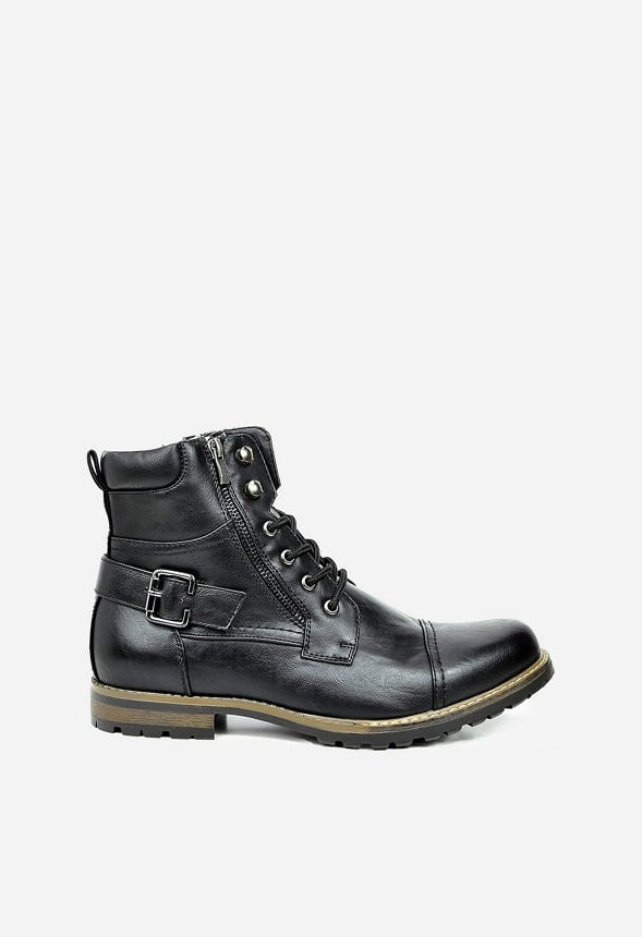 Botas militares moteras de hombre