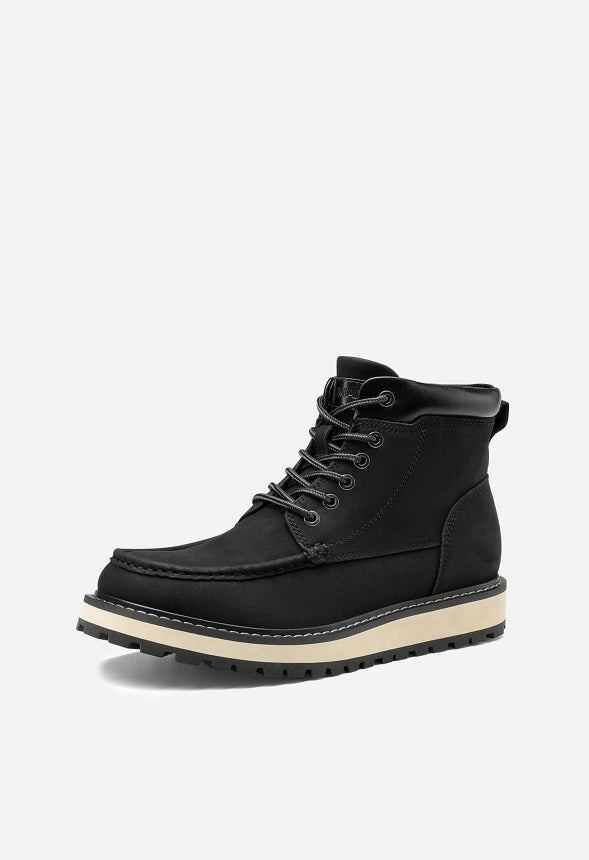 Botas de moda de piel de hombre