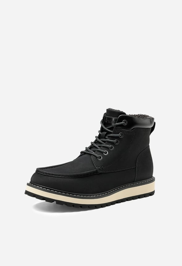 Botas forradas de pelo de hombre