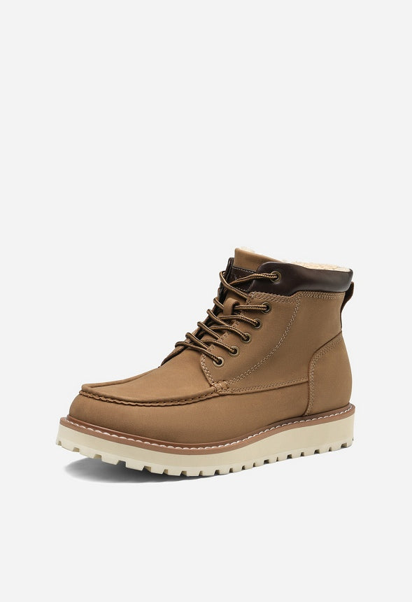 Botas forradas de pelo de hombre