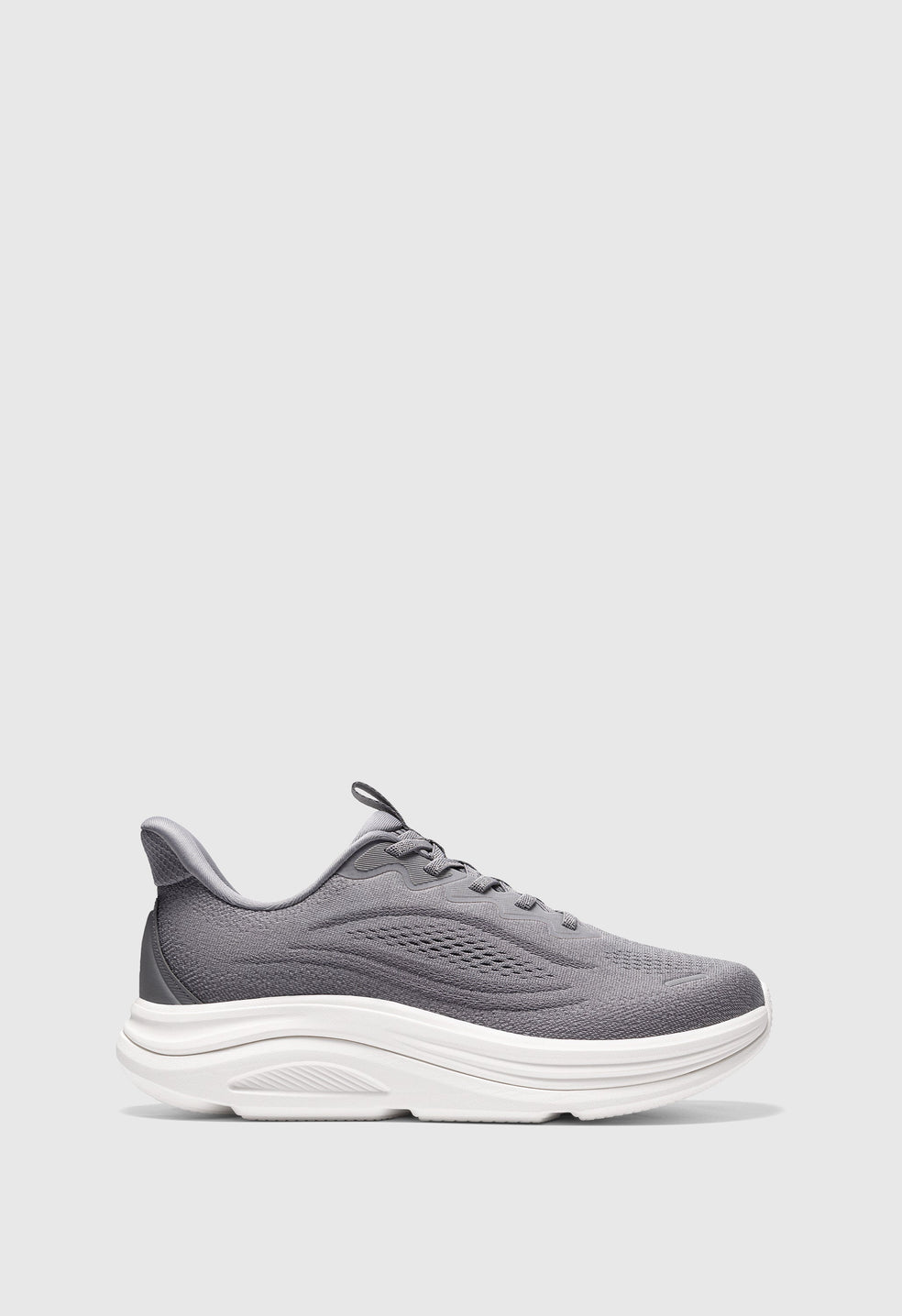 Zapatos para caminar sin cordones con soporte para el arco de hombre