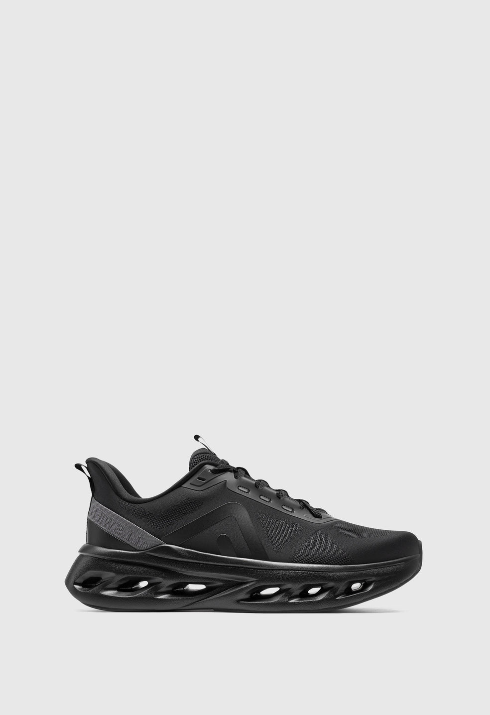 Zapatillas sin manos para caminar sin cierre de hombre, con amortiguación y soporte del arco