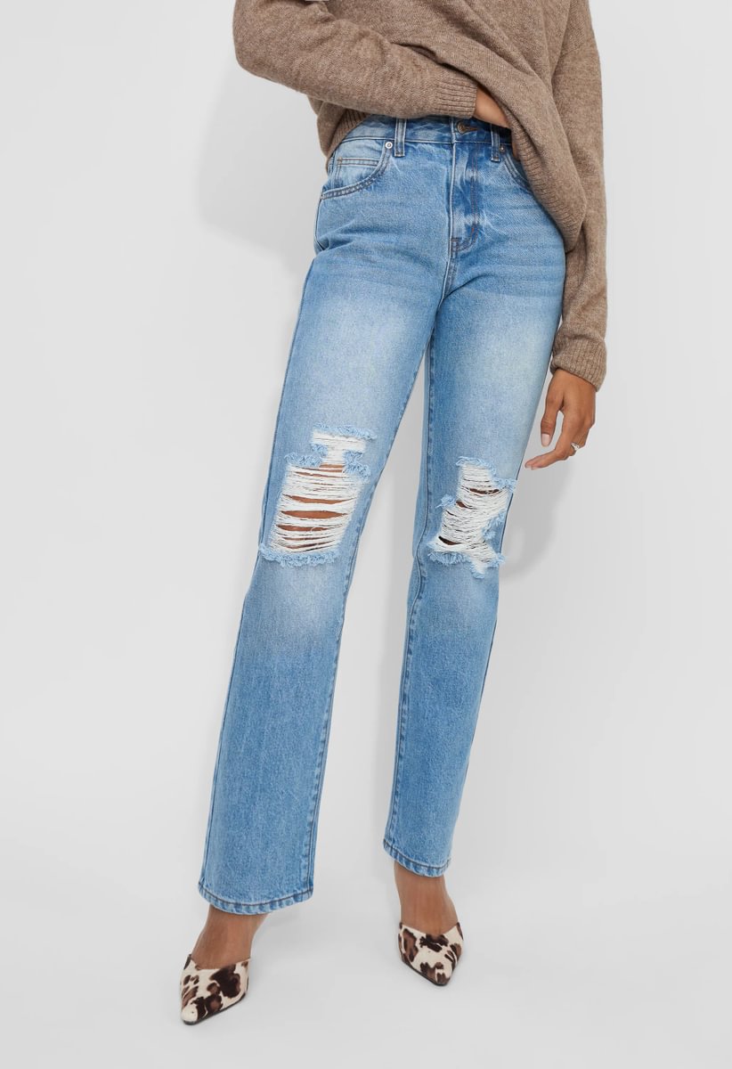 Vaqueros bootcut de talle alto Ali