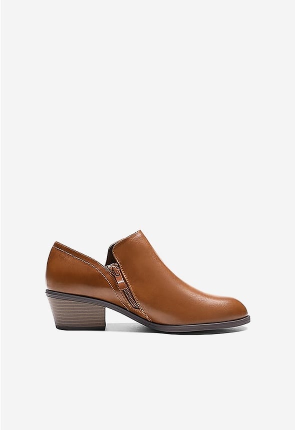 Botines con cremallera lateral
