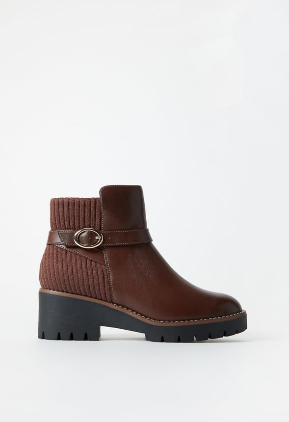 Botines con tacón ancho Ember