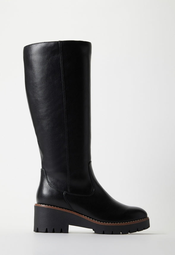 Botas planas de montar Mattie