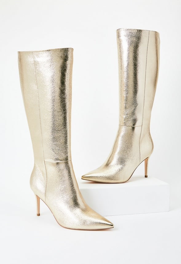 Botas altas de tacón de aguja Khloy