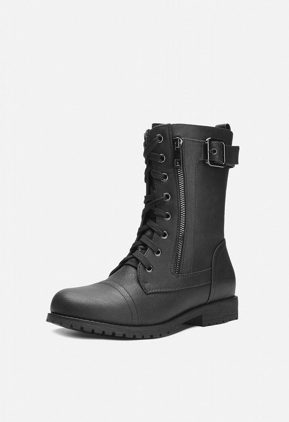 Botas de invierno de media caña con cordones