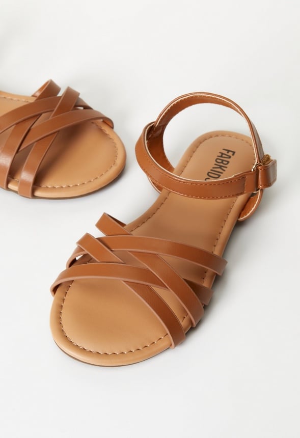 Sandalias de tiras cruzadas infantil