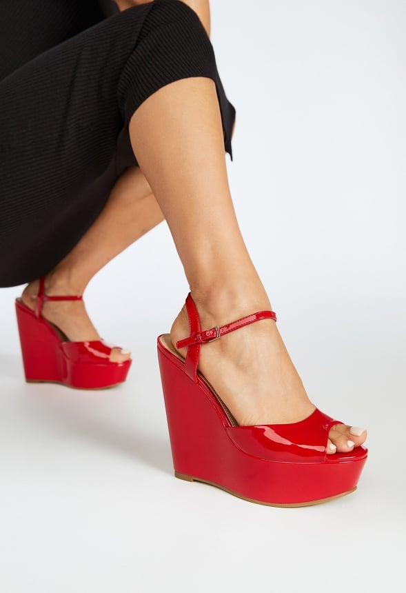 Sandalias con cuña y plataforma Maylah