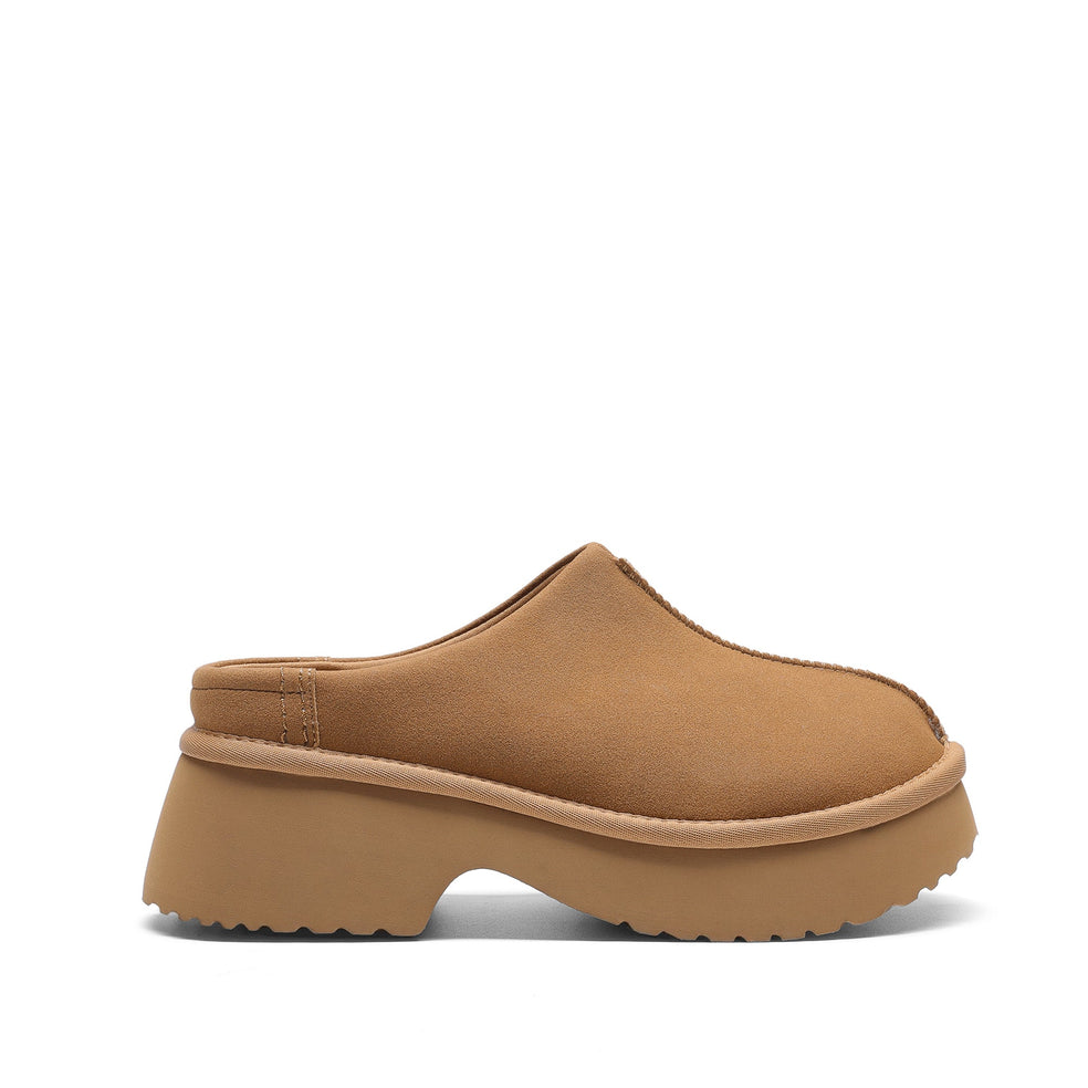 Zapatos tipo mule sin cierre de inspiración geta de mujer